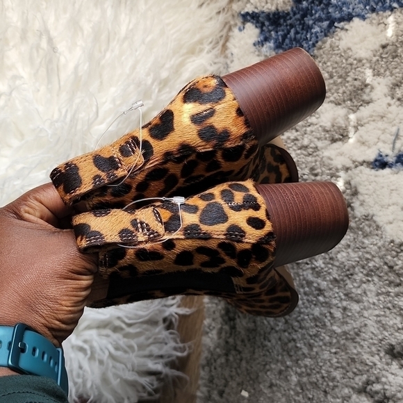 Madewell the Reagan boot in leopard calf hair Mob Wife - Picture 5 of 12